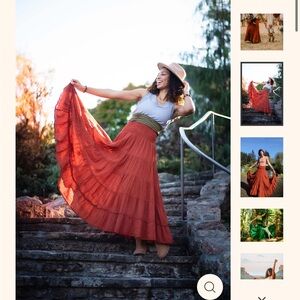 Cotton Gauze Skirt